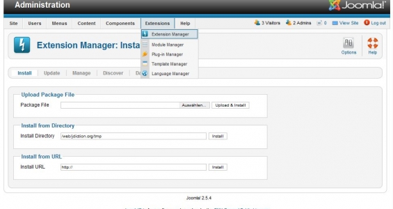 Add a Joomla translation