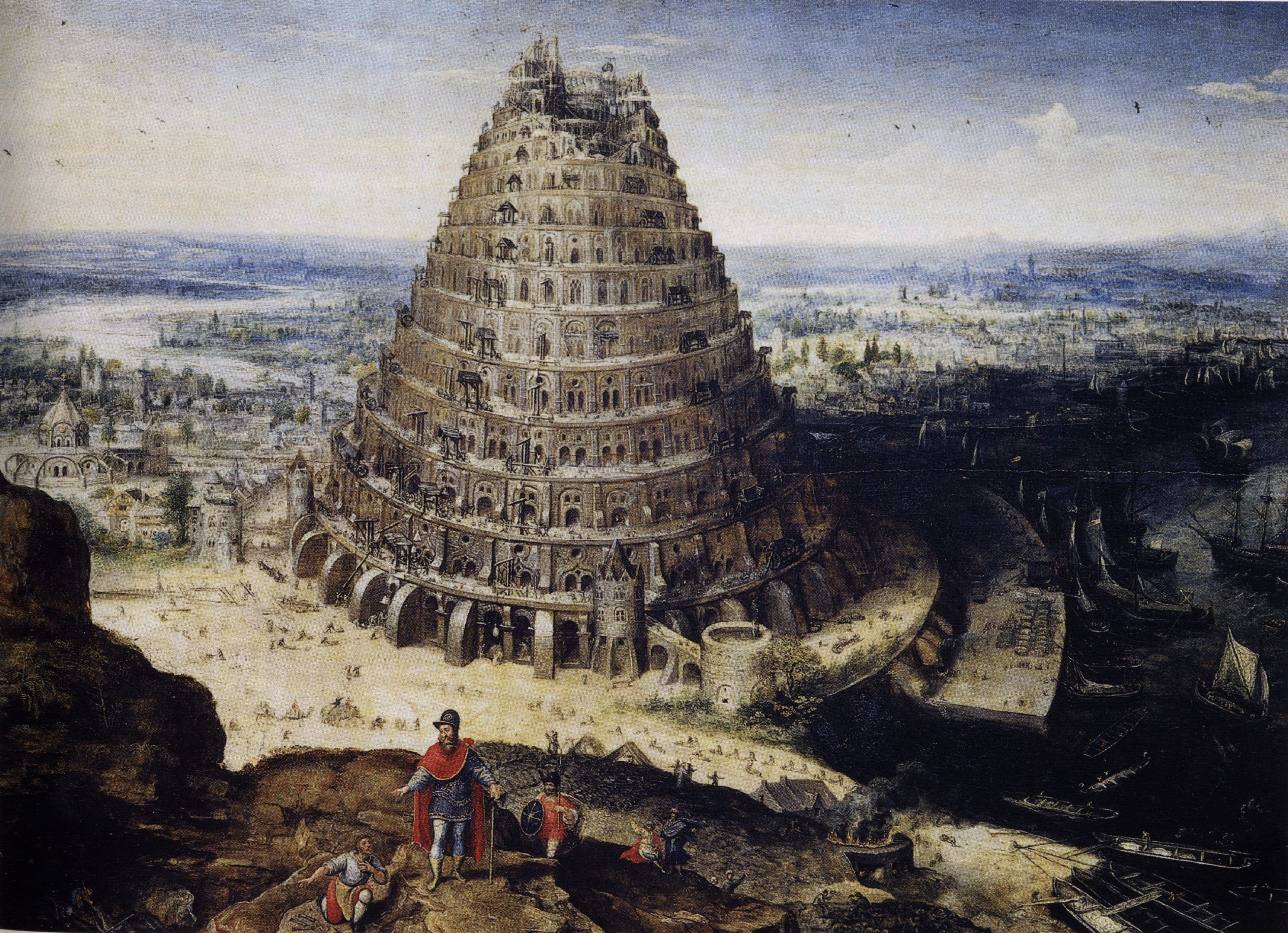 Tower of Babel by Lucas van Valckenborch in 1594